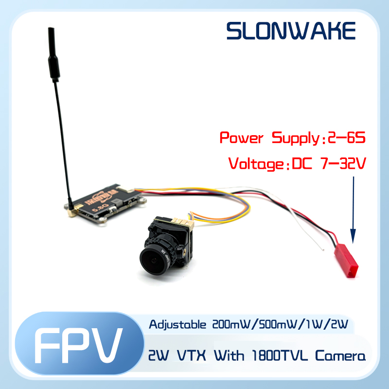 SLONWAKE 5.8G 56CH 2W zender V - Drone Frame recensie en prijs