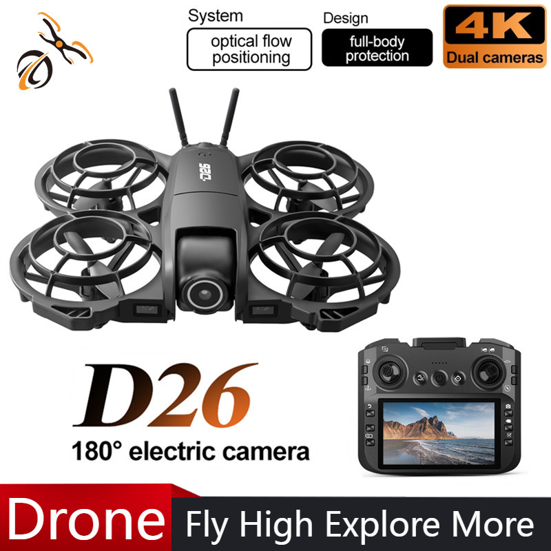 D26 Drone 4K Luchtfoto HD 180  - Drone Gimbal recensie en prijs