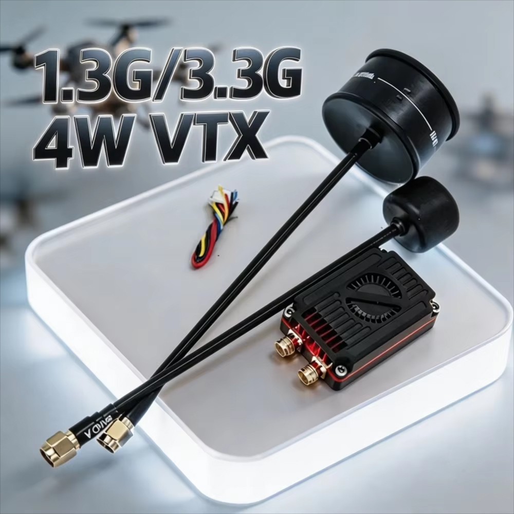 Rushfpv Rush 1.3G/3.3G 4W 7-30 - Drone Transmitter recensie en prijs