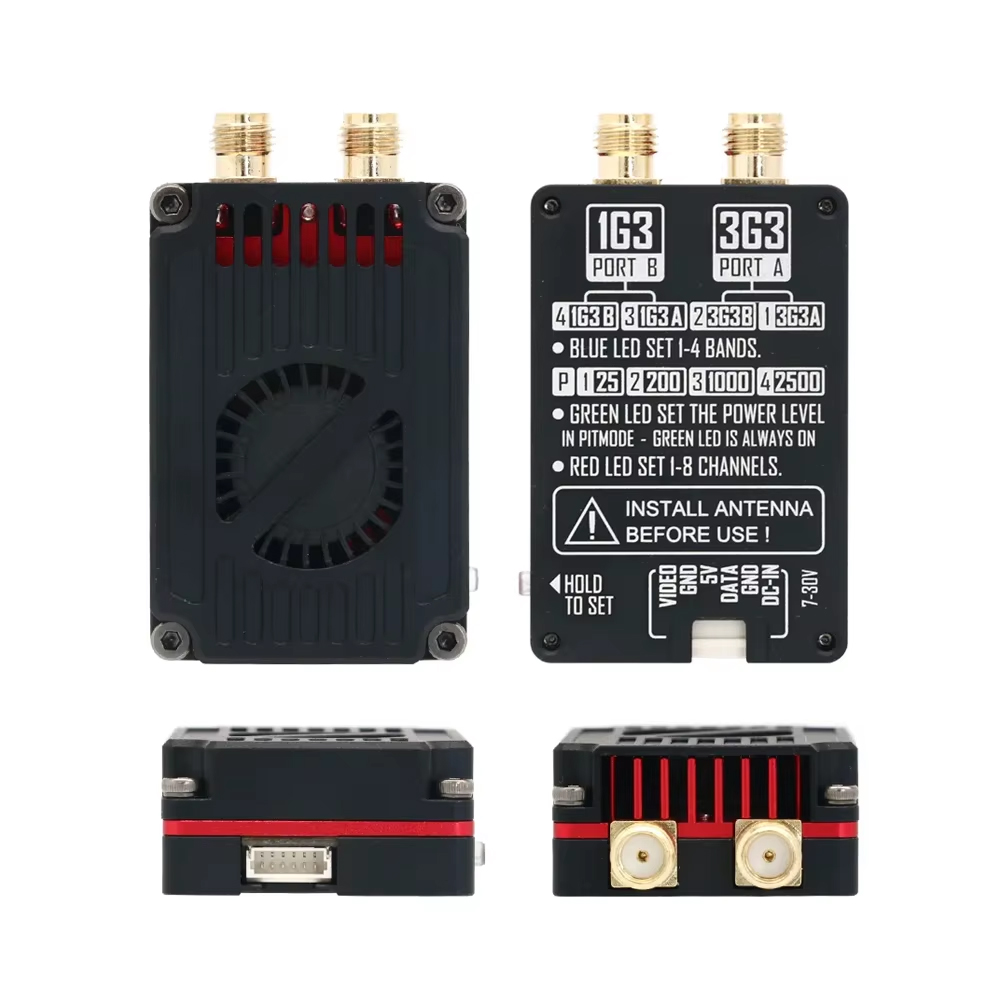Rushfpv Rush 1.3G/3.3G 4W 7-30 - Drone Transmitter recensie en prijs